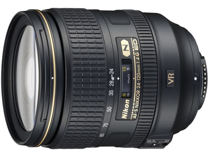 Nikon AF-S NIKKOR 24-120mm f/4G ED VR FX Zoom lens