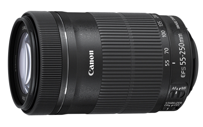 Canon EF-S 55-250mm f/4-5.6 IS STM Lens 