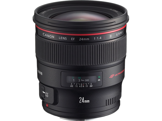 Canon EF 24mm f/1.4L II USM Fixed Focal Length Lens