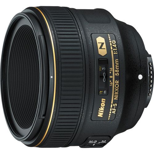 Nikon AF-S 58mm f/1.4G Lens 