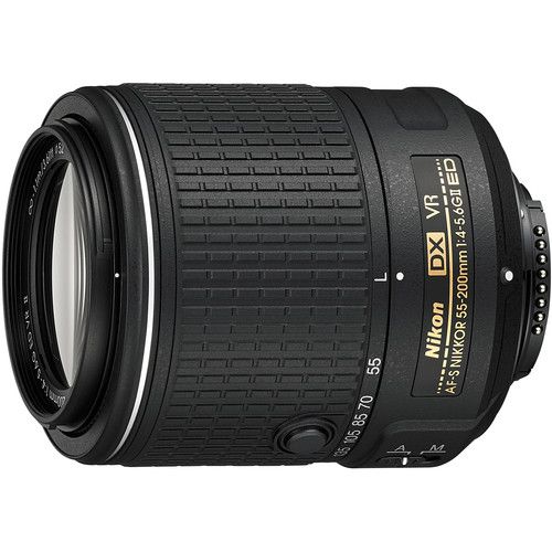 Nikon AF-S DX NIKKOR 55-200mm f/4-5.6G ED VR II Lens 