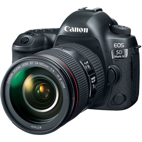 Canon EOS 5D Mark IV DSLR Camera with EF 24-105mm f/4L IS II Lens Kit