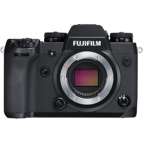 Fujifilm X-H1 Mirrorless Digital Camera Body with Battery Grip Kit (Black)