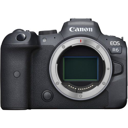 Canon EOS R6 Mirrorless Digital Camera with Canon EF-EOS R Adapter