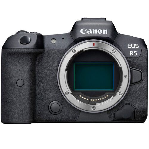 Canon EOS R5 Mirrorless Digital Camera with RF 24-70mm f/2.8 L IS USM Lens & EF-EOS R Control Ring Adapter