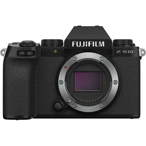 FUJIFILM X-S10 Mirrorless Digital Camera (Body, Black)