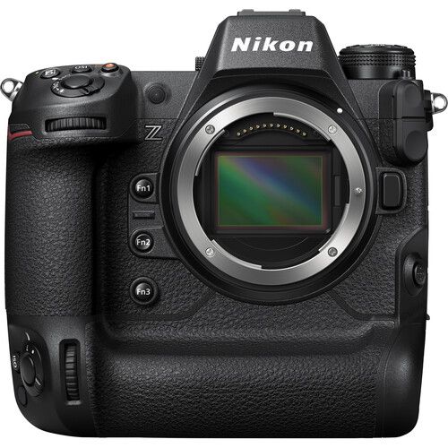 Nikon Z9 Mirrorless Camera with Nikon FTZ II Mount Adapter