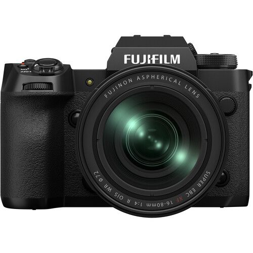 FUJIFILM X-H2 Mirrorless Camera with XF 16-80mm f/4 R OIS WR Lens (Black)