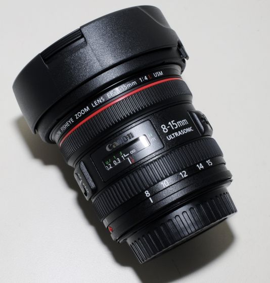 Canon EF 815mm f/4L Fisheye USM Wide Zoom Lens