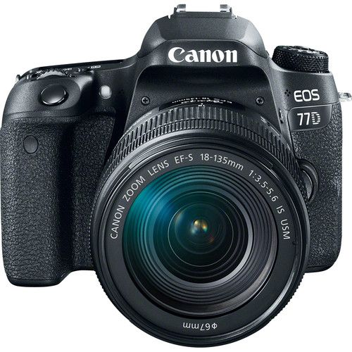 Canon EOS 77D DSLR Camera with 18135mm IS USM Lens Canon EOS 77D DSLR Camera with 18135mm IS USM Lens