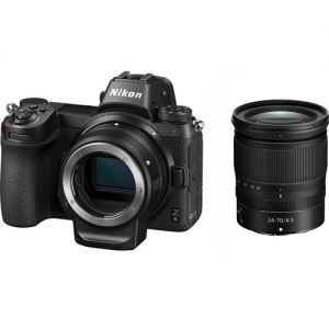 Nikon Z6 Mirrorless Digital Camera with 24-70mm f/4 Lens and FTZ Mount Adapter Kit