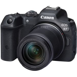 Canon EOS R7 Mirrorless Camera with RF-S 18-150mm STM Lens and EF-EOS R Control Ring Adapter